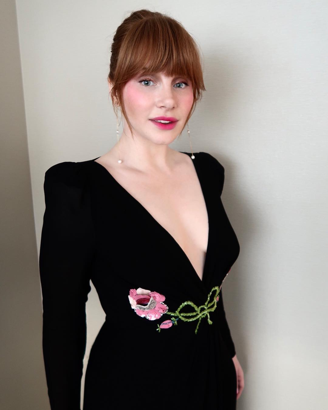 Bryce Dallas Howard Black Dress Bikini